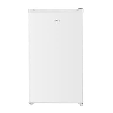 HYE Under Counter Freezer - 60L Freezer, 85CM Height, 48CM Width, Quiet 40 dB Operation, Freestanding Design, White, Ideal For Smaller Homes & Apartments - RF01UCFR60W01