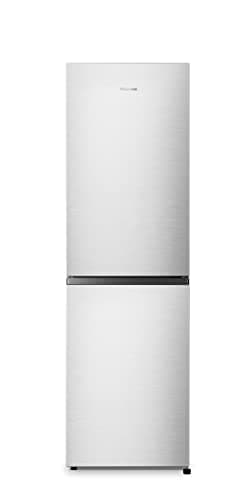 Hisense RB327N4BCE 256L Freestanding Fridge Freezer - Stainless Steel
