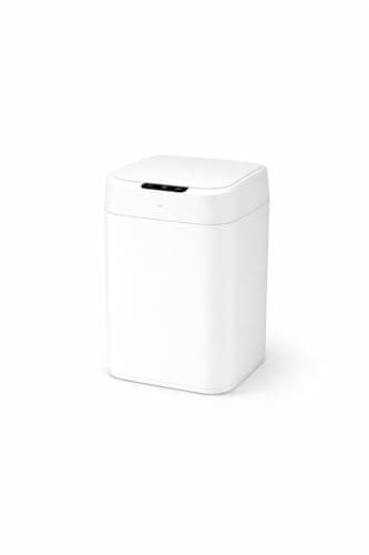 XENHERA Automatic Self-Sealing Smart Trash Can, Touchless Motion Sensor Bin with Odour Control & Auto Bag Refill, for Kitchen Bathroom Office (20L)