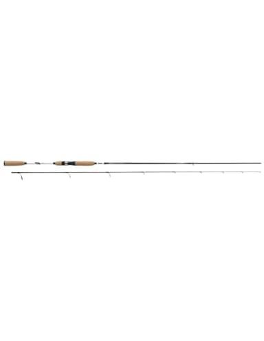 Mitchell Epic Spinning Rod | Lightweight Carbon Fiber Fishing Rod for Freshwater & Saltwater | Fast Action, Comfortable EVA Grip | Ideal for Bass, Trout and Pike Fishing | Unisex, Black, 2.10m, 5-15g