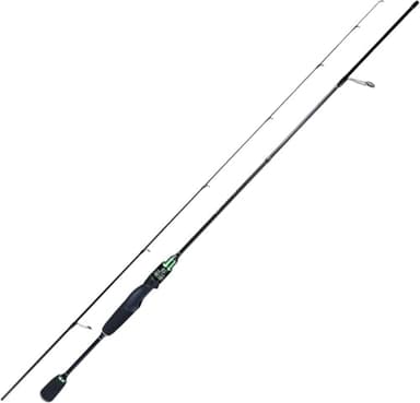 Yun Nong 2-Piece Travel Fishing Rod,Ultra-Light Carbon Graphite Trout Rod with EVA Non-Slip Handle,Compact Design for Freshwater Bass,Panfish and Stream Fishing