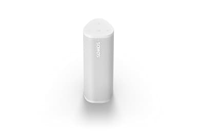 Sonos Roam 2 | Lightweight Portable Waterpoof Speaker with Bluetooth, WiFi, 10 hour battery life and Voice Control for Home and Outdoor Use - White