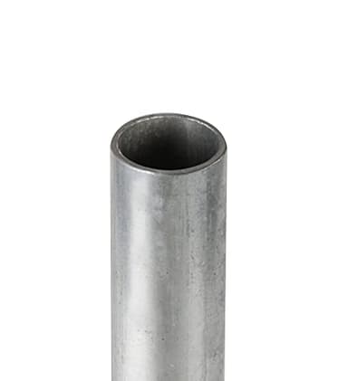 Primrose 60cm Sail Shade 'Easy-Up' Galvanised Steel Pole Holder in Silver