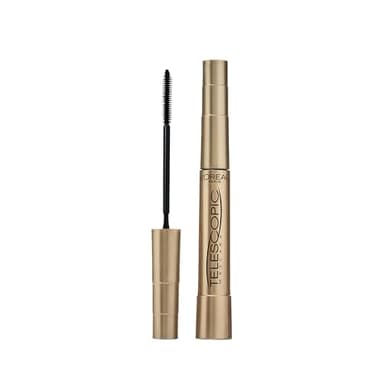 L'Oréal Paris Mascara, Telescopic Original Mascara to Achieve Dramatic Length & Definition, Up to +71% Lengthening Effect, Smudge-Resistant and Long-Wearing Formula for Up to 36H Wear, 8ml