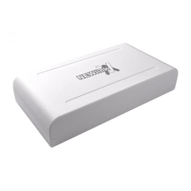 rhinocables - Ethernet Network Switch Box | 8 Port LAN Hub | Ideal for Home & Office Networking | LED Indicator for Real-Time Status | External Power Adapter, Cat5e 10/100, 8 Port