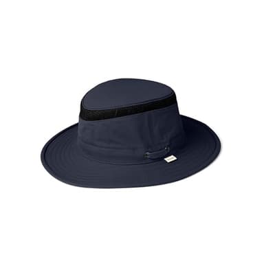 Tilley LTM5 Airflo Medium Brim Sun Hat, Midnight Navy, 7.375