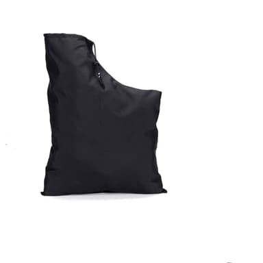 LTSVBO 1 Pcs Leaf Blower Vacuum Bag Replacement - Large Capacity Waterproof Oxford Cloth Leaf Collection Bag for Garden Lawn Yard Vacuum Cleaner Shredder (Black)