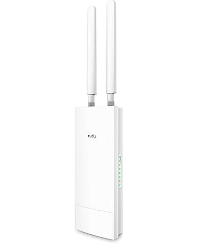 Cudy Unlocked 1200Mbps Outdoor 4G LTE Cat6 Gigabit Modem Router with SIM Card, IP65, Detachable Antennas, PoE Adapter included, VPN, LT700 Outdoor