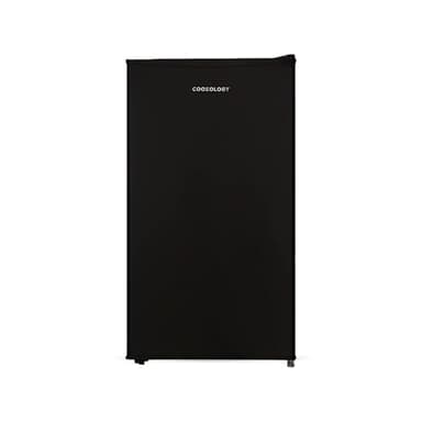 Cookology UCFR88BK under counter Freestanding Fridge in Black - 93 Litre Capacity - Adjustable Temperature Control & Legs - Reversible Door