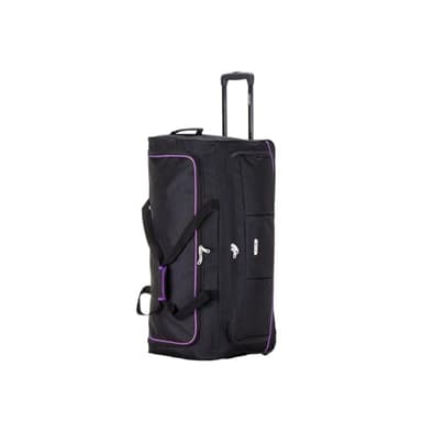 Skylark 32" Large Suitcase Lightweight Wheeled Duffle Bag Holdall Luggage Travel Bag 2.8kg 120L Black