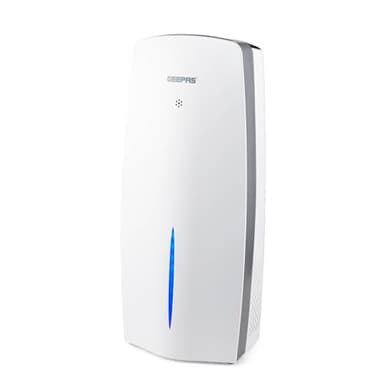 GEEPAS 2-in-1 Digital Air Purifier & Humidifier for Home | 3-Stage HEPA Filter, Removes Dust Odours Allergens & Pollen | 8-Hour Timer, WiFi & Remote Control, Ideal for Bedrooms & Living Spaces | White