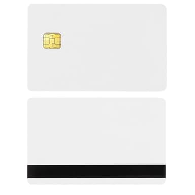 J3R180 JCOP4-180K Java Smart Card -Replace J2A040 Chip Java Jcop Cards -UNFUSED J3R180 Java Chip Cards with 2 Track 8.4mm HICO Magnetic Stripe - 5Pack