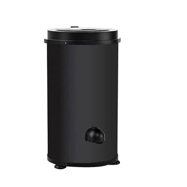 Cookology Spin Dryer 4kg Capacity in Black - Energy Saving & Efficiency Saving Spinner - 2800RPM - Compact & Portable Design - Deep Cleaning for Clothes - Remove Water Content
