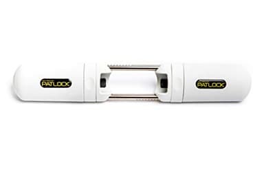 PATLOCK Police Approved French Door, Patio and Conservatory Security Lock for Double Doors Fitted with 2 Internal Horizontal Handles