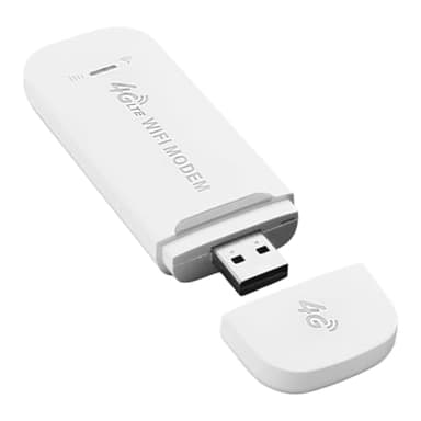 4G LTE USB SIM Dongle Modem Portable WiFi Mini Travel Wireless Router Pay as You Go Internet Hotspot Usb Plug SIM Card Slot 150 Mbps High Speed Mobile Internet Adapter for Phones Laptops Car Outdoor