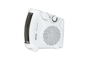 SENTIK® Fan Heater with Heat And Cool Air Function, 2kw Safe to use Electric Heater Energy Efficient For Home With Adjustable Thermostat, Overheat Protection (Design 2)
