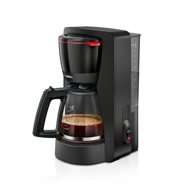 Bosch MyMoment 1.4L Filter Coffee Machine with anti drip function, TKA2M113GB, Black