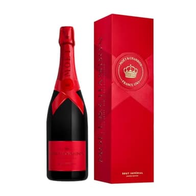 Moët & Chandon Brut Impérial Champagne, Red Limited Edition Gift Box,