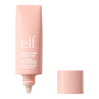 e.l.f. Halo Glow Skin Tint SPF 50, Tinted Moisturiser For Light, Buildable Coverage, Creates A Natural Glow, Vegan & Cruelty-Free, 4 Light Neutral