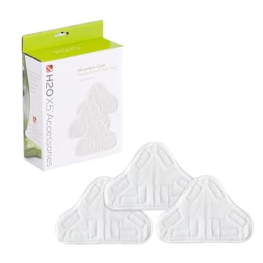 H2O X5 - Microfibre Replacement Cloths - Pack of 3