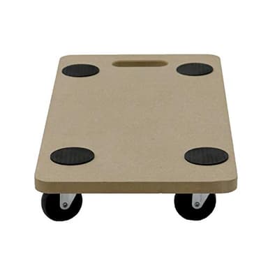 Unibos 200kg Heavy Duty Anti Slip Hand Dolly Trolley Cart Furniture Moving Wooden Platform Mover