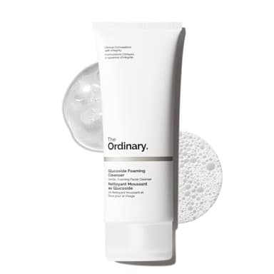 The Ordinary Glucoside Foaming Cleanser, Gentle Foaming Face Wash for All Skin Types Including Sensitive Skin, 150ml