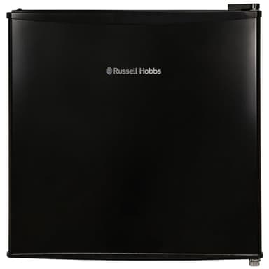 Russell Hobbs Table Top Larder Mini Fridge 43 Litre Capacity, Reversible Door & Adjustable Feet, Small Fridge, Manual Temperature Control, Ice Box, Black RHTTF0E1B