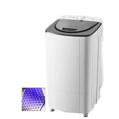 WhYaTT 10kg Spin Dryer, Energy&Power Saving Spinner, 360° blue light, 2800 RPM Portable Clothes Dryer, Gravity Drain dryer