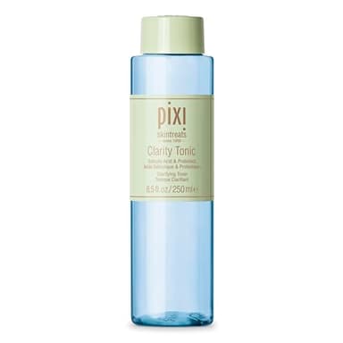 Pixi Beauty Clarity Tonic, Aha & Bha Toner | Minimize Pores, Promote A Clearer, Healthier Complexion, 250 Ml 8.5Fl Oz