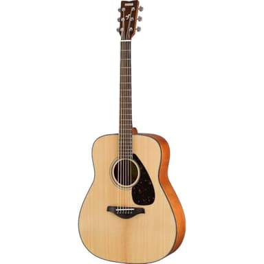 Yamaha FG800 the iconic beginner's acoustic guitar with an authentic sound for adults and teenagers, 4/4 wooden guitar in natural