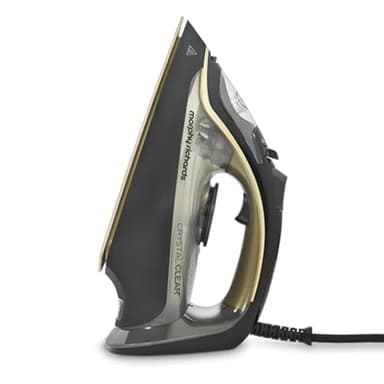 Morphy Richards Gold Crystal Clear Steam Iron - 35g Steam Output - 120g Steam Boost - 300302