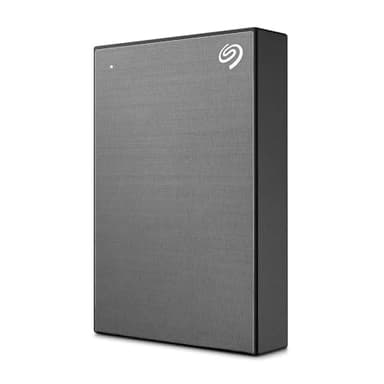Seagate One Touch 5TB, Password activated hardware encryption, portable external hard drive, PC, Notebook & Mac, USB 3.0, Space Gray (STKZ5000404)