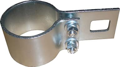 Kookaburra Galvanised bracket clamp for 48mm diameter shade sail poles