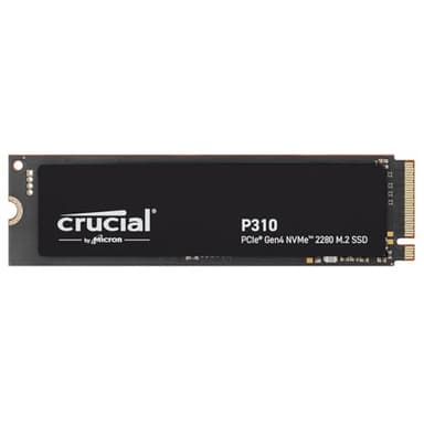 Crucial P310 4TB SSD M.2 2280 NVMe PCIe Gen4, Up to 7,100MB/s, Laptop & Desktop (PC) Compatible, Internal Solid State Drive - CT4000P310SSD801