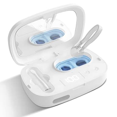 Ultrasonic Contact Lens Cleaner - Ultrasonic Cleaning Device for Soft & Hard Contact Lenses - Contact Lens Cleaner - USB Charger/Portable - Fits Disposable Soft Lens/Colored Contact Lens/RGP Lens