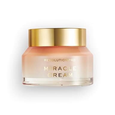 Revolution Pro, Miracle Cream, Hydrating & Beautifying Face Cream, Reduces Dull Complexions, Lightweight Formula, Contains Hyaluronic Acid & Niacinamide, 50 ml