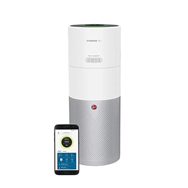 Hoover Air Purifier 700 - HEPA Air Purifier with Diffuser and Humidifier, Removes 99.97% of Allergy Particles, Pollen, with Fast-Acting H-TRIFILTER Filtration System, Bluetooth Connectivity