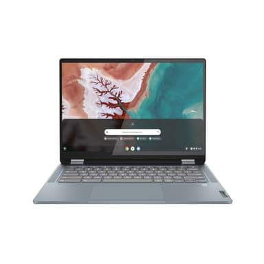 LENOVO IdeaPad Flex 5 14" 2 in 1 Chromebook Plus | 14 Inch Full HD Touch Laptop | Intel Core i3-1215U | 8GB RAM | 256GB SSD| Chrome OS | Stone Blue