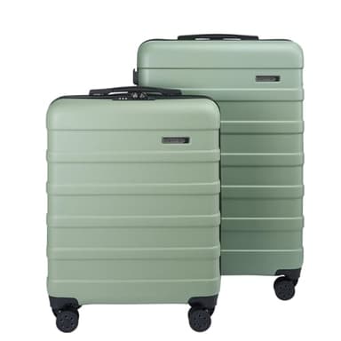 Cabin Max Anode 2-Piece Luggage Set – 100L Hold Check-in Case & 40L (55x40x20) Cabin Case, Hard Shell Spinner Wheels, Optimised Airline Weight Allowance