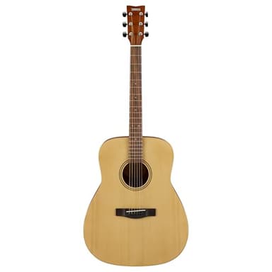 YAMAHA F400 Acoustic Guitar – Dreadnought-Style Body, Scale 25", Satin Finish, Beginner-Friendly Playability, Rich Balanced Tone, Stylish Design – Natural Satin