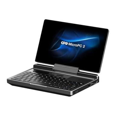 WEELIAO GPD MicroPC 2 Mini Laptop, 7-inch Full HD IPS Display, Intel N300 8-Core, 16GB RAM, 512GB SSD, Windows 11 Home, 6.81x5.35x0.91 inches
