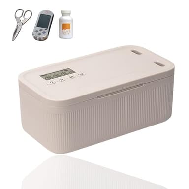 Sightday Timed Lock Box,Phone Lock Box Addiction Management,Timer Lockable Storage Box For Kitchen/Home/School/Personal/Travel/Office/Medication Storage Boxs/Snacks(Battery Not Included)