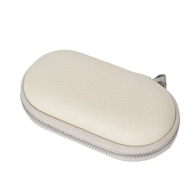 JAMNGHB Shockproof PU Leather Carrying Case for Open Ear Headsets Smooth Zippers Systems Dustproof Protections Travel Friendly Earbuds Accessories