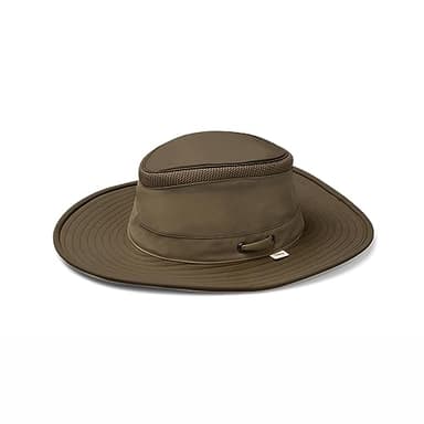 Tilley Womens Ltm6 Airflo Broad Brim Hat, Olive, 7 EU
