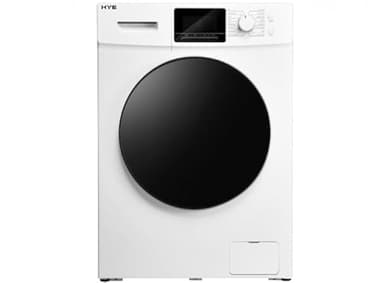 HYE 8kg Washing Machine with 1400rpm Spin Speed, A Energy Rating, Eco 40-60 Cycle, Quick Wash Feature, Intuitive Digital Panel, White Washing Machine for Families – W0108RT14W07