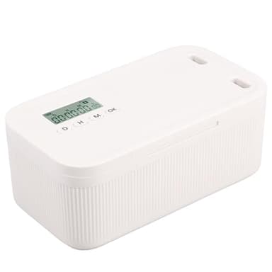 shaojian Timed Lockable Storage Box Small Safe Timed Medicine Storage Box Phone Lock Case Fridge Snack Locking Container Unplug from Phones,Video Games,Social Media,Snacks&Cravings(Beige)