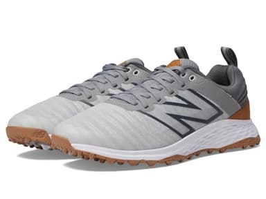 New Balance Men's Fresh Foam Contend V2 Golf Shoe, Grey/Charcoal, 9 X-Wide
