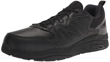 New Balance Men's 857 V3 Casual Comfort Cross Trainer, Black/Black, 9.5 UK Wide