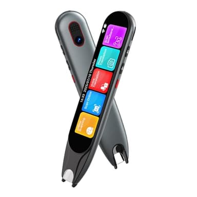Translation Pen&Scan Reading Pen for Language Learners,Dyslexia&Learning Difficulties,Translator Pen for 142 Language(Grey