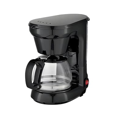 Vlocky 750ML/5 cups Coffee Filter Machine,650W Coffee Maker UK with Boil-Dry Protection & Anti-Drip Function,Automatic Turn-Off Feature and Keep Warm Function for Home/Office